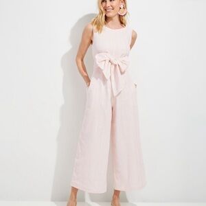 Vineyard Vines - Palm Beach Lately Striped Wrap Jumpsuit